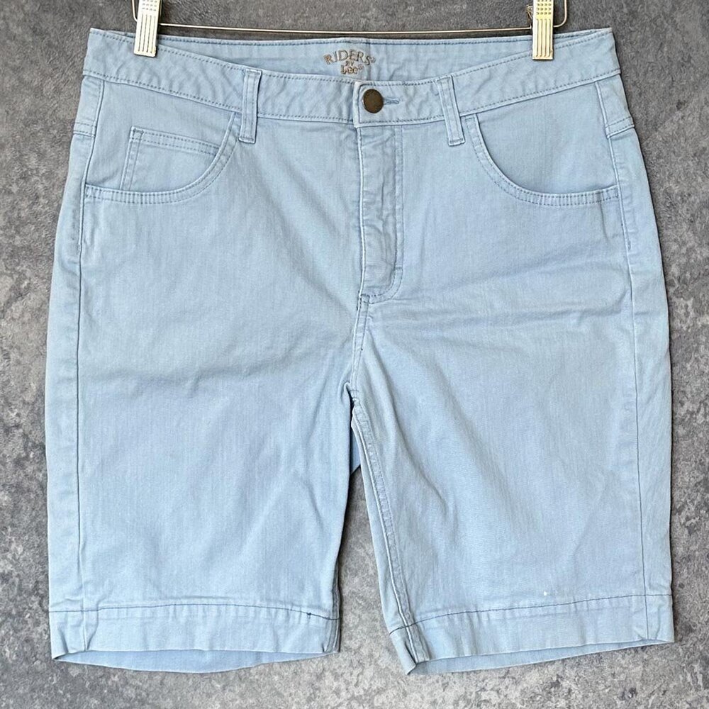 Rider By Lee Pale Blue Shorts, Size 14M